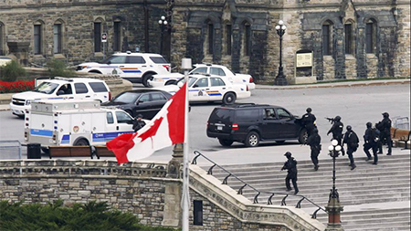 tiroteo en el parlamento de Canada Gobierno de Canadá envía al Parlamento proyecto de ley antiterrorista